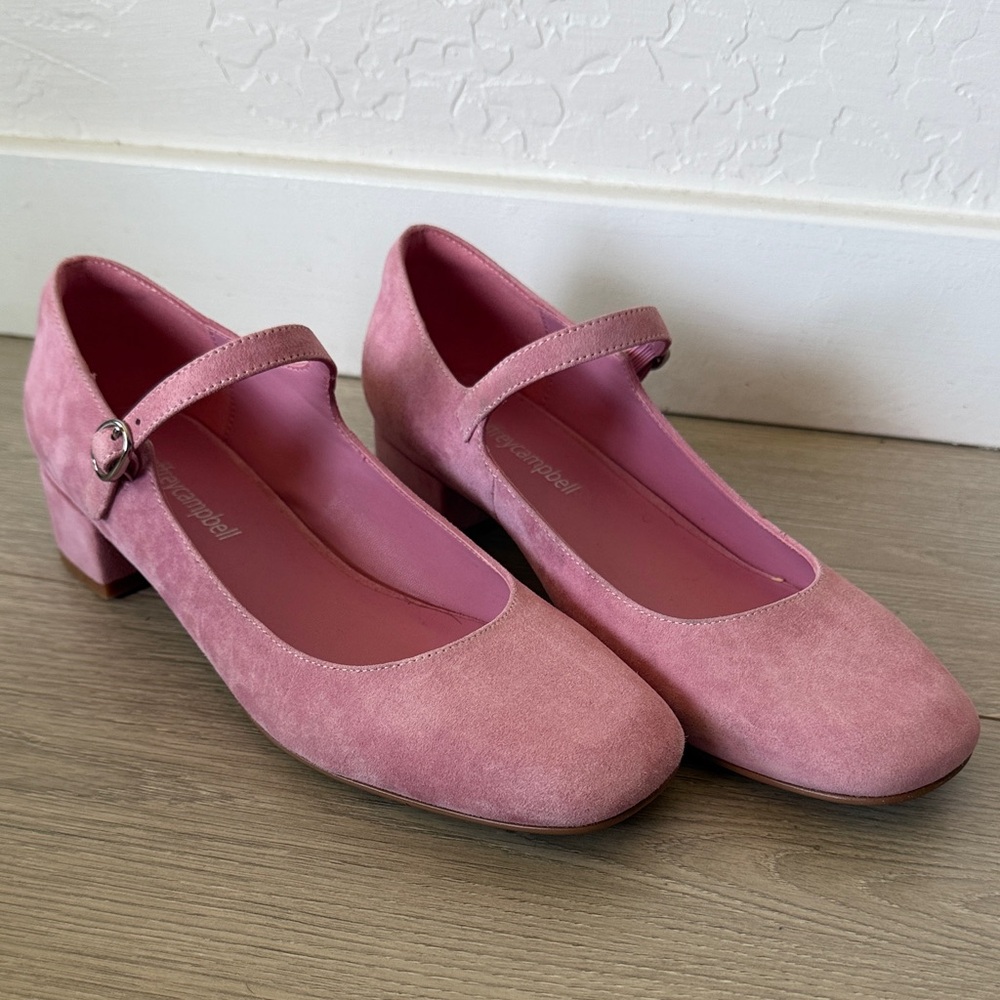 Jeffrey Campbell Pink Mary Jane Heels